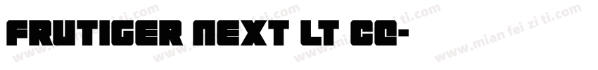 Frutiger Next LT CE字体转换